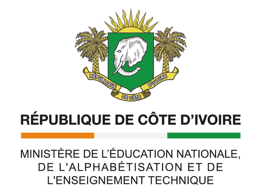 République de Côte d'Ivoire — Ministère de l'Éducation Nationale, de l'Alphabétisation et de l'Enseignement Technique — Cabinet du Ministre délégué chargé de l'Enseignement Technique — Direction des Affaires Financières